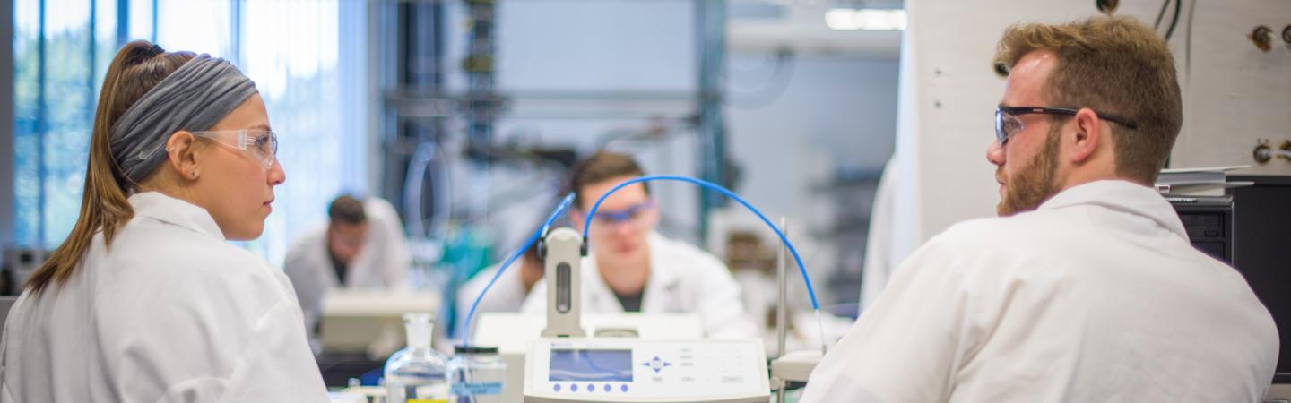 students in laboratory