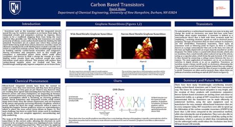 Carbon Based Transistors, David Boies