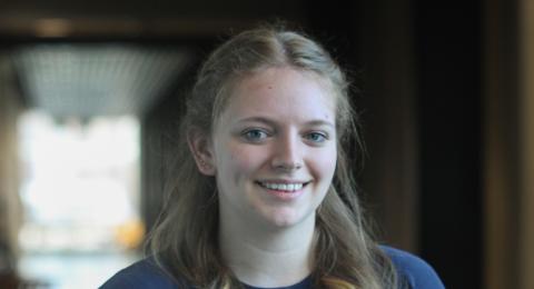 Electrical Engineering Biomedical option student Erin McDonald