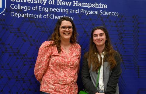 Brittany White-Mathieu and Kylie Armor at the 2024 Chemistry Awards Ceremony