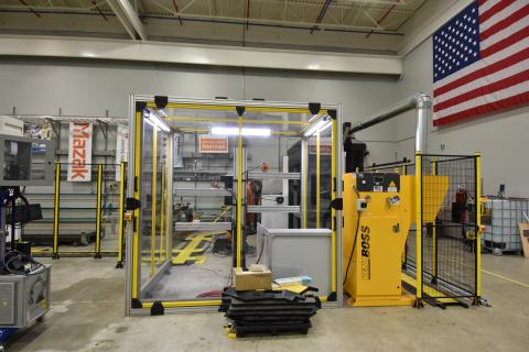 UNH Olson Center Automatic Deburring Cell