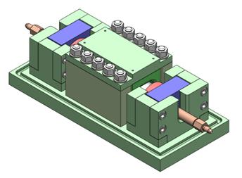 diagram of a machine part