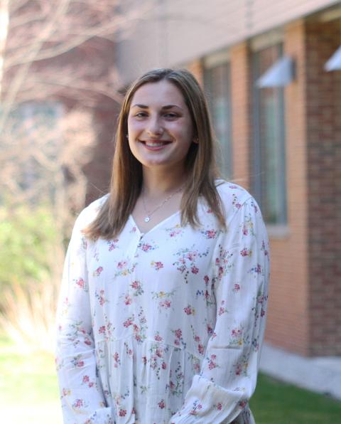 Data Science & Analytics major student Julia Hilinski