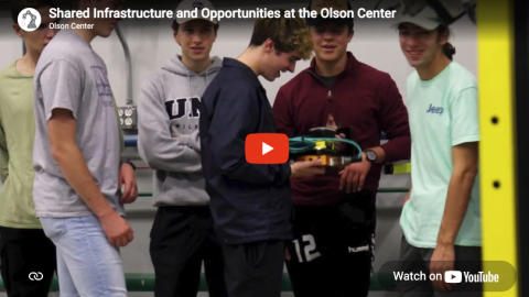 UNH Students at the Olson Center