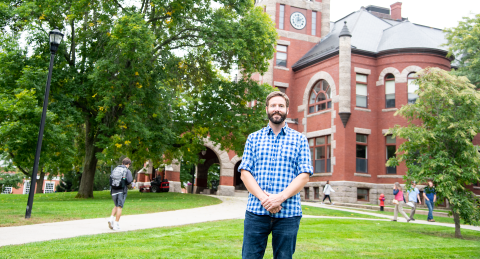 Graduate Student Gordon Hunter