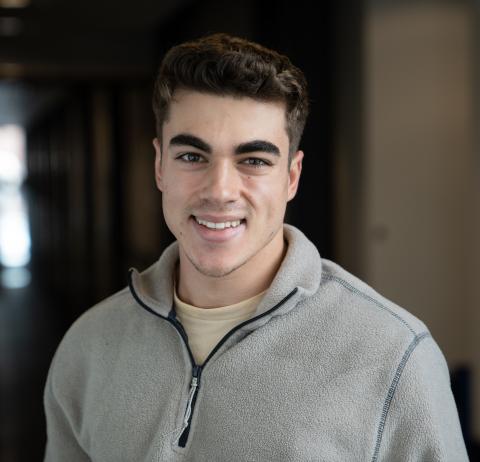 Computer science cybersecurity student