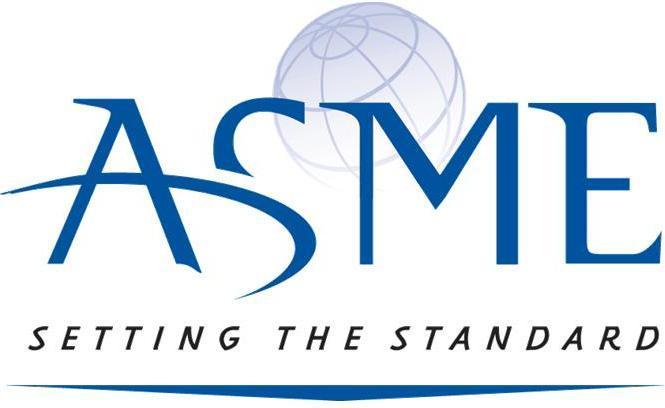 American Society of Mechanical Engineers Setting the Standard logo